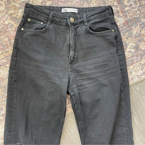 Zara Full Length Ripped Jean, 6 - Picture 8 of 8